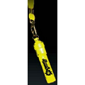 25 Day Promotional Flashing Yellow Whistle w/ Breakaway Lanyard